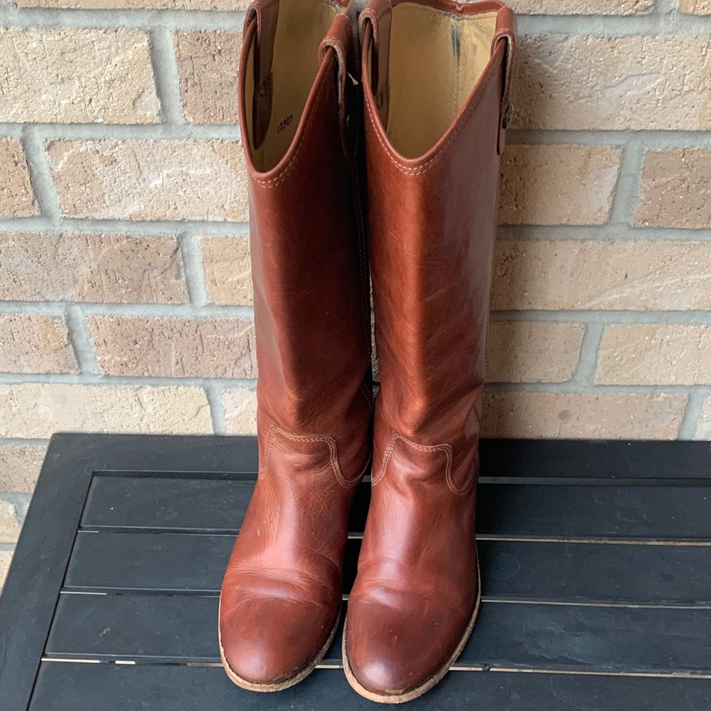Frye Brown Leather Boots